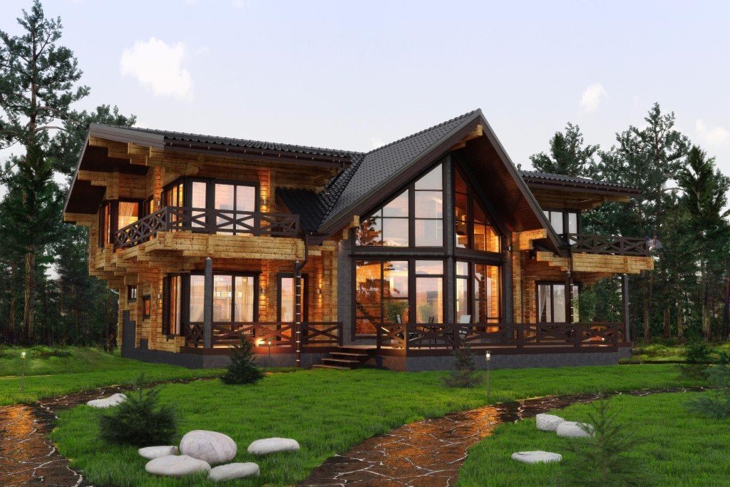 Luxury Wooden Villa